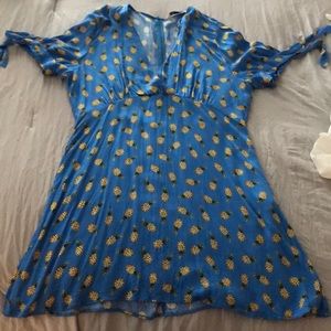 Zara pineapple dress